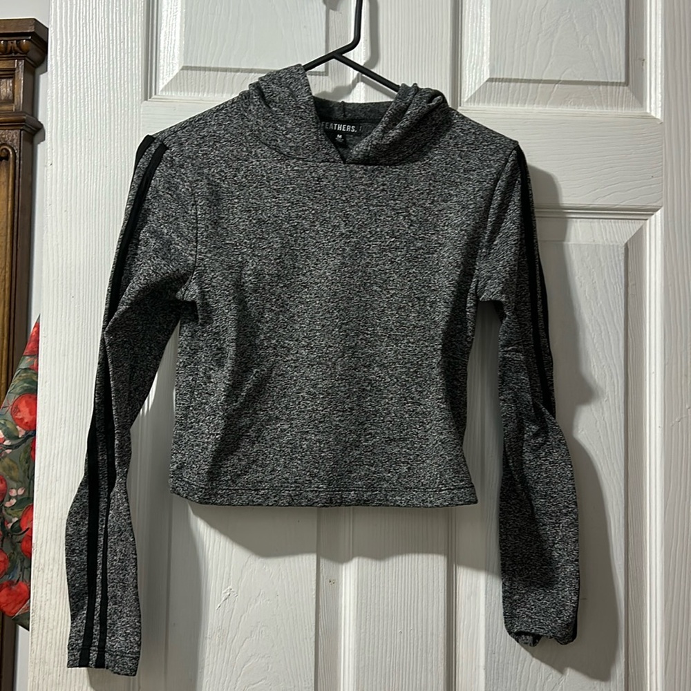 Cropped hoodie